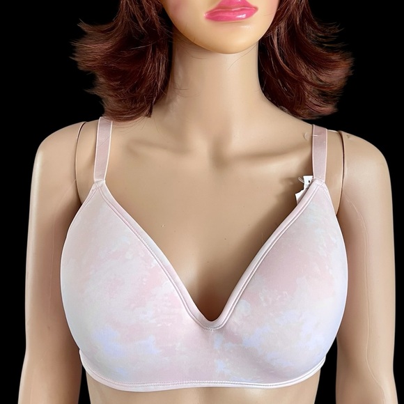 Rene Rofe Pink Triangle Bra Intimates - Picture 12 of 12